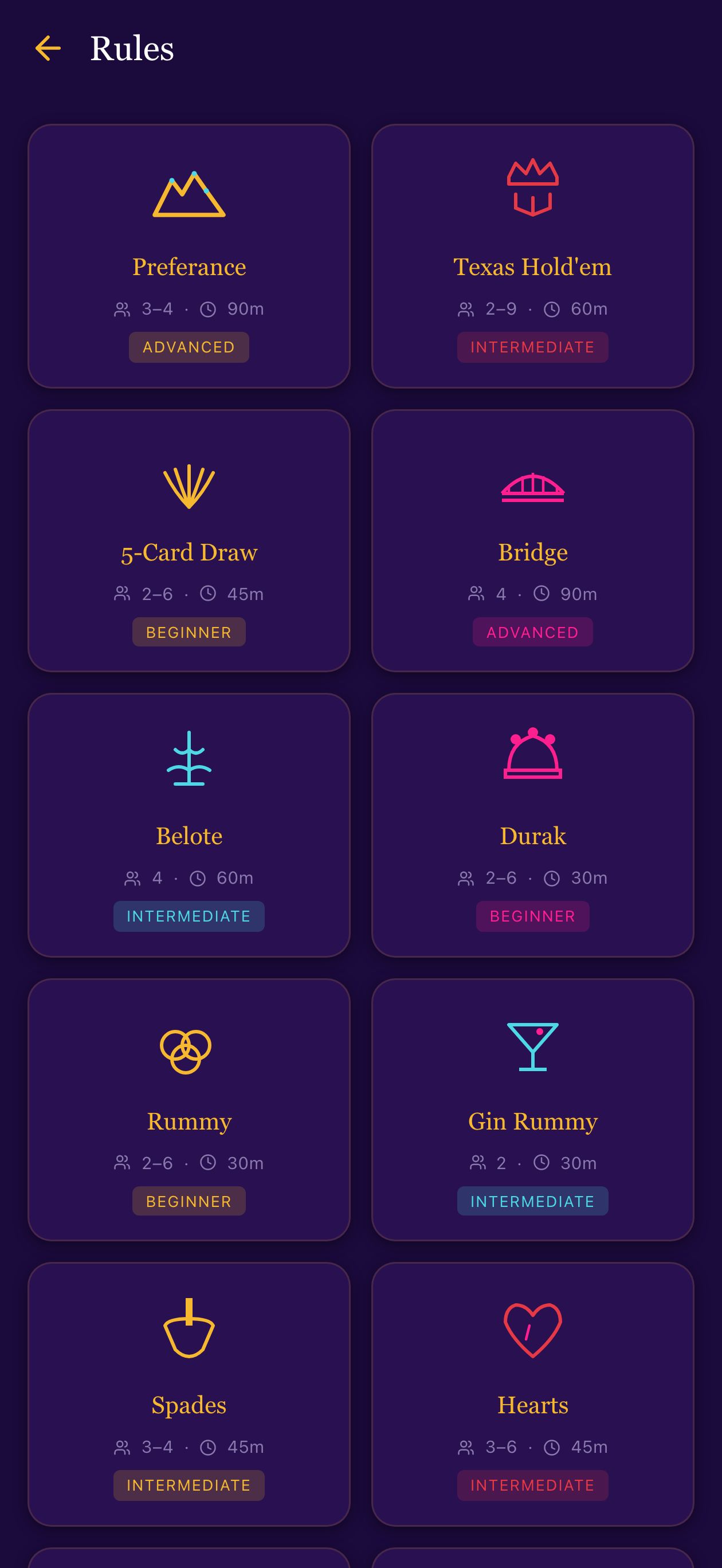 Rules library